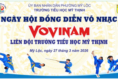 Ngày hội đồng diễn Võ nhạc Vovinam Trường tiểu học Mỹ Thịnh